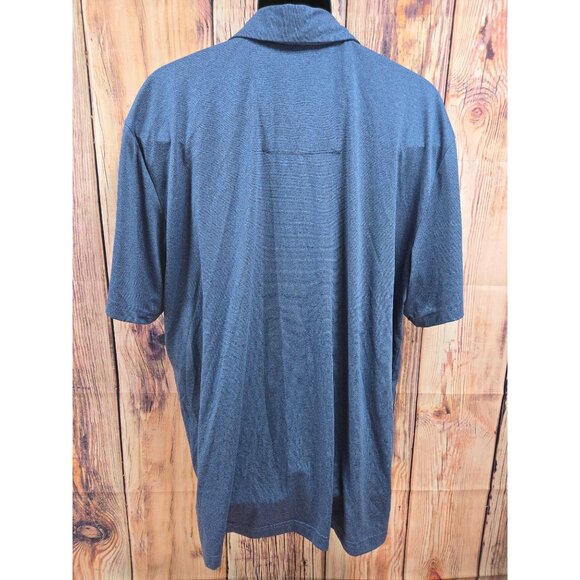 Dallas Cowboys Authentic 2XL Blue Polo Shirt Mens Collared Short Sleeve Polyeste - Picture 2 of 6